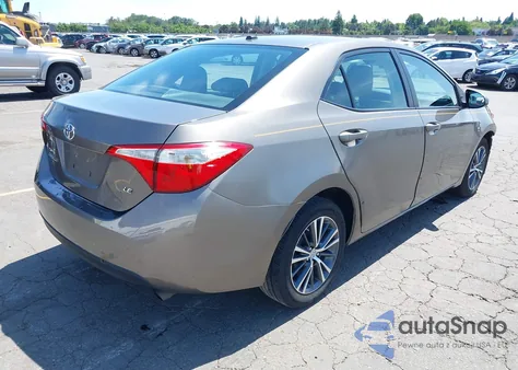 2017 Toyota Corolla Le from USA, damaged, VIN 2T1BURHE3HC893705